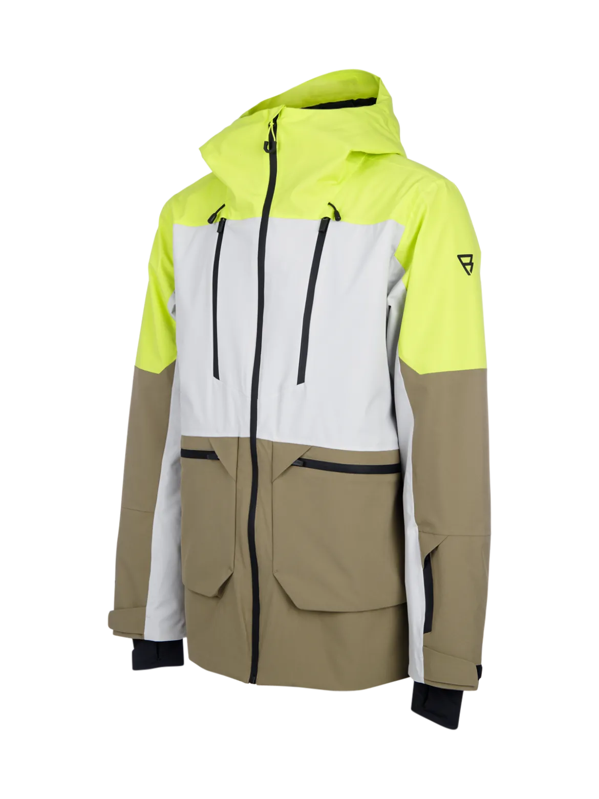 Biride Men Snow Jacket | Dusky Green