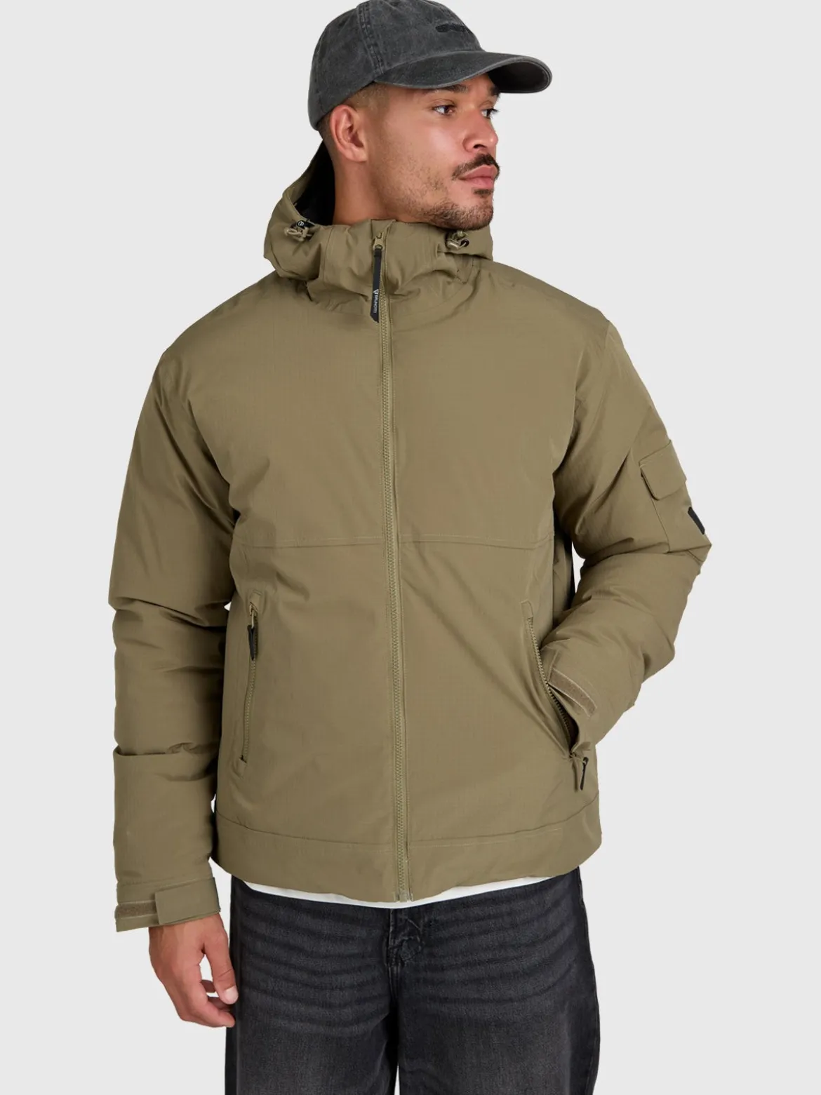 Bob Men Jacket | Dusky Green