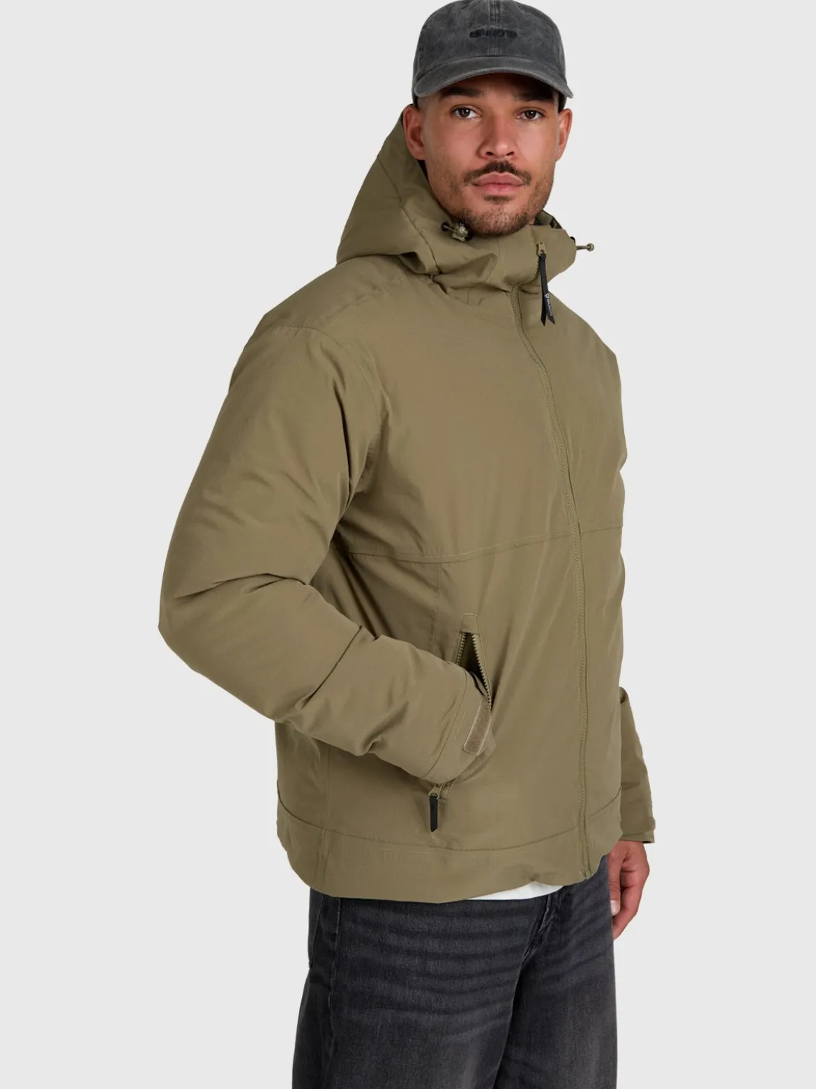Bob Men Jacket | Dusky Green