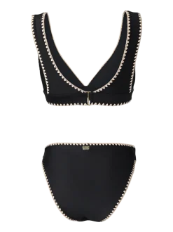 Bodhi Damen Bralette Bikini Set | Black