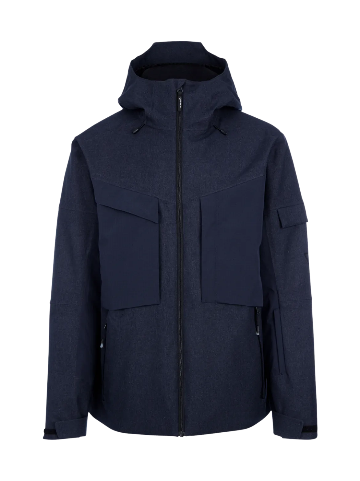 Bodish-Denim Men Snow Jacket | Denim