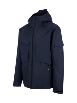 Bodish-Denim Men Snow Jacket | Denim