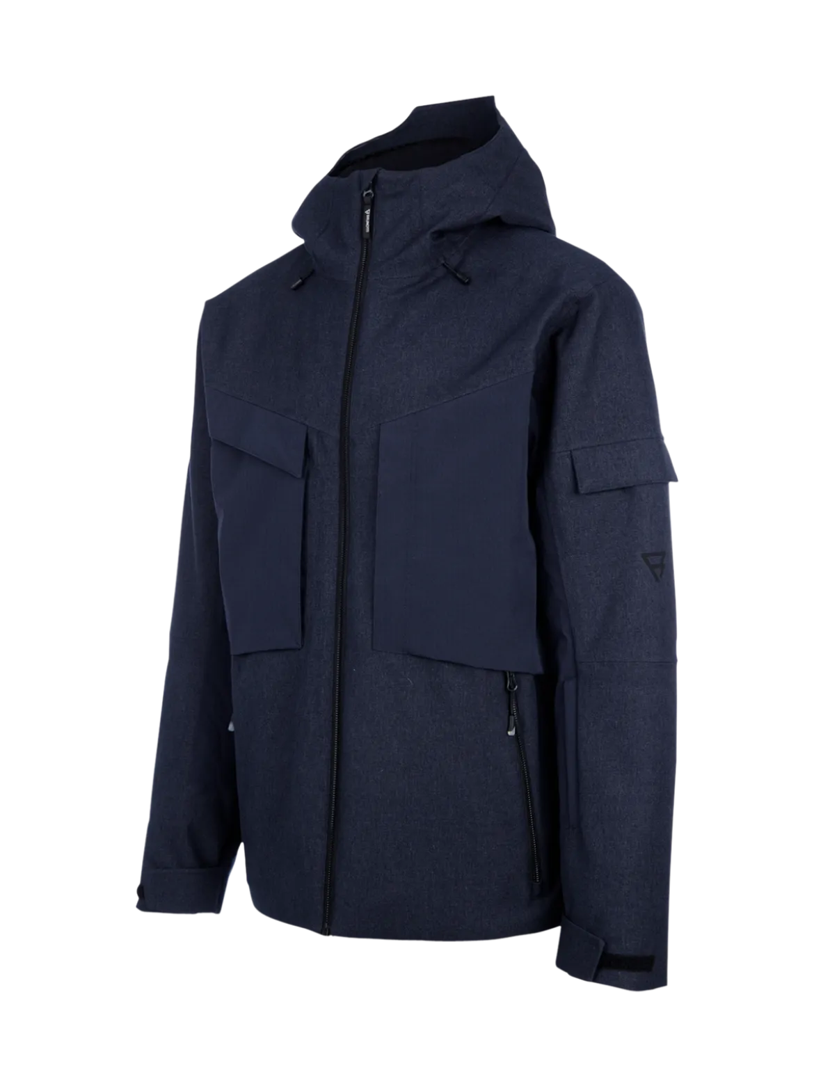 Bodish-Denim Men Snow Jacket | Denim