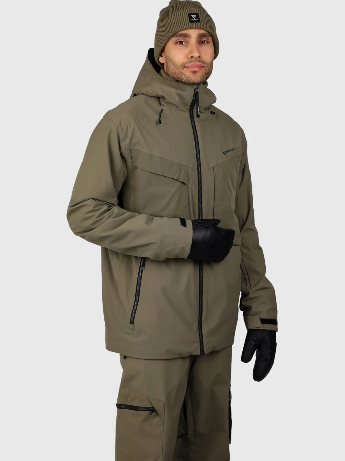 Bodish Heren Ski Jas | Dusky Green