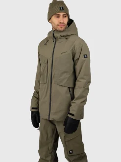 Bodish Heren Ski Jas | Dusky Green