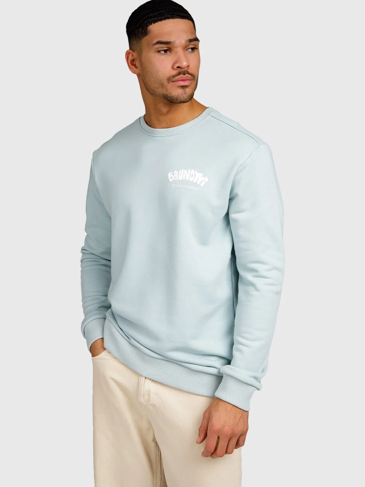Bronson Heren Sweater | Mist
