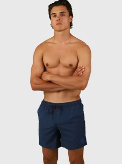 Bru-conic Heren Zwemshort | Blauw