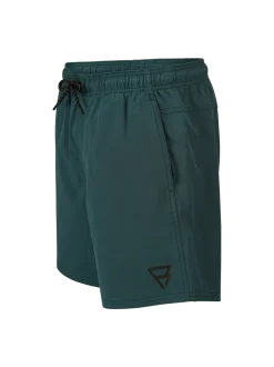 Bru-conic Heren Zwemshort | Donkergroen