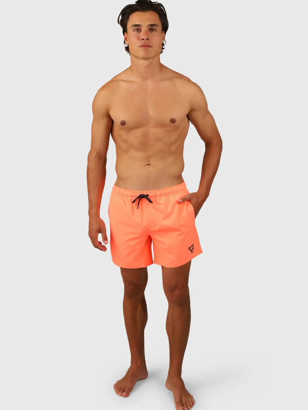 Bru-conic Heren Zwemshort | Flamingo