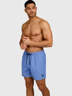 Bru-conic Heren Zwemshort | Grayblue