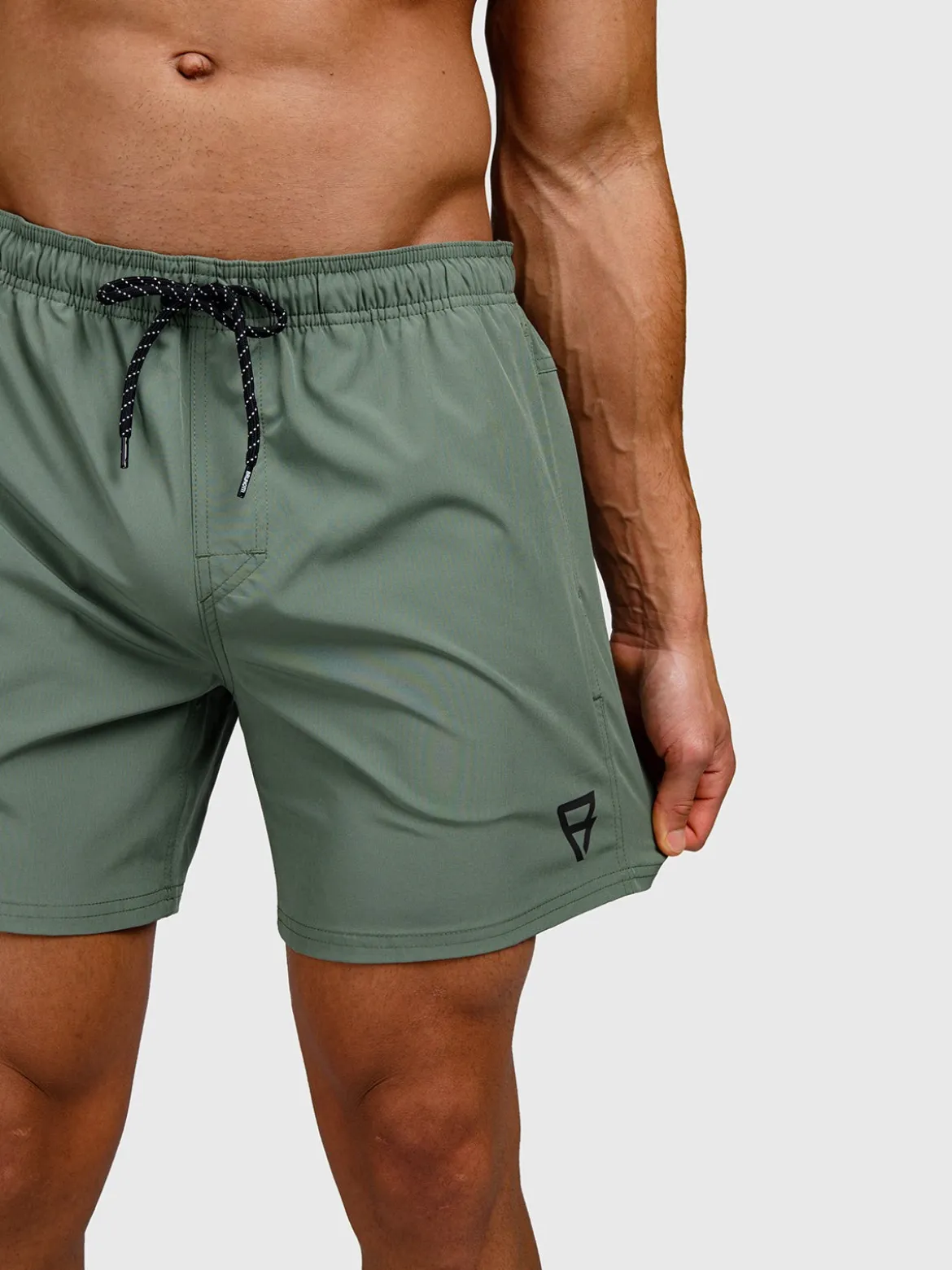 Bru-conic Heren Zwemshort | Groen