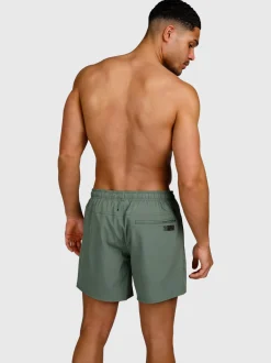 Bru-conic Heren Zwemshort | Groen