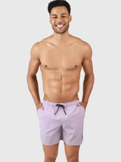 Bru-conic Heren Zwemshort | Lila