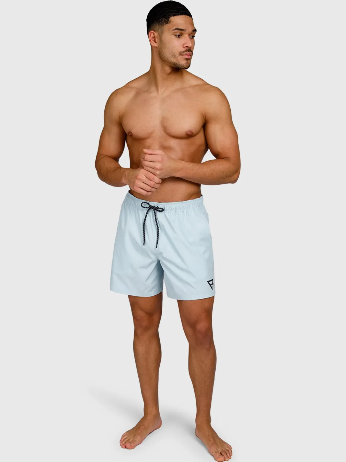 Bru-conic Heren Zwemshort | Mist