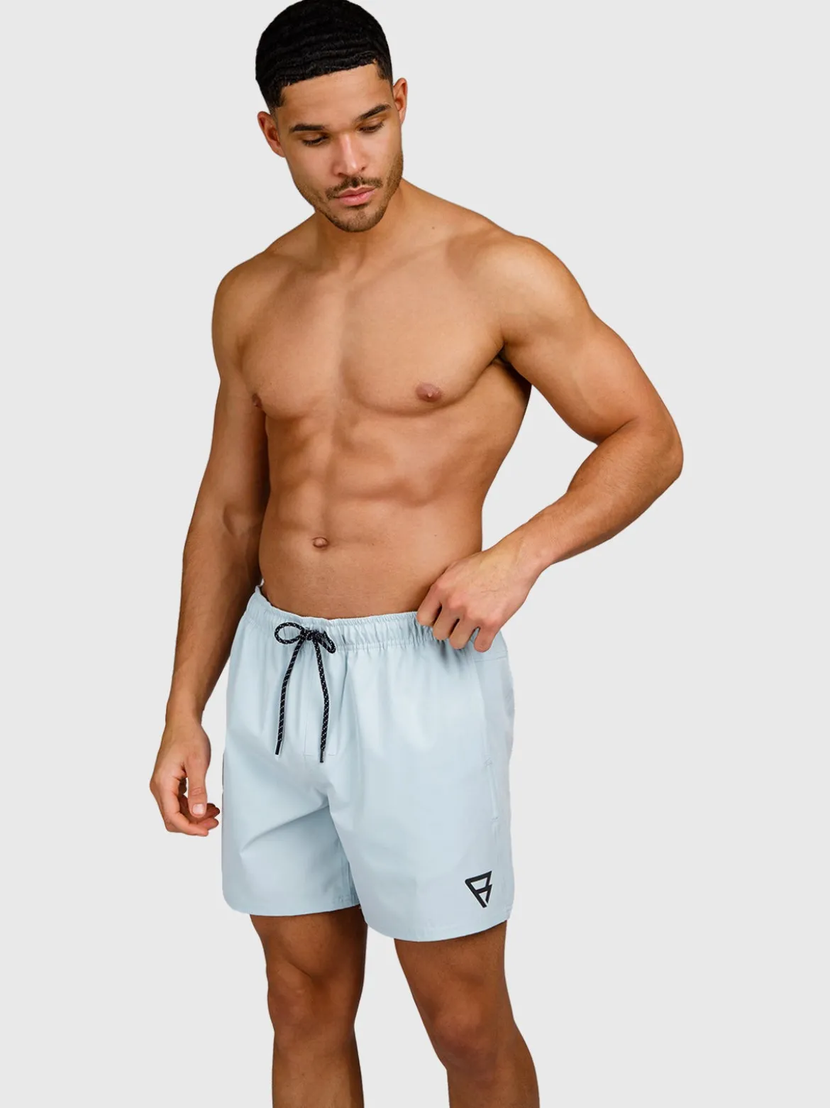Bru-conic Heren Zwemshort | Mist