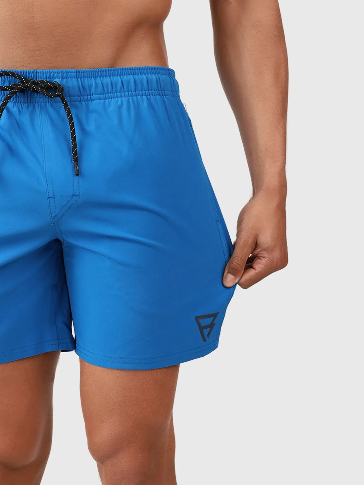 Bru-conic Heren Zwemshort | Neon Blauw
