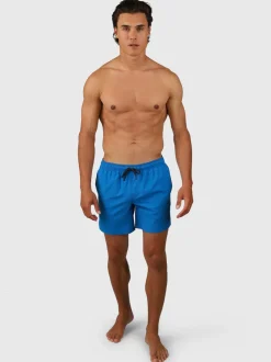 Bru-conic Heren Zwemshort | Neon Blauw