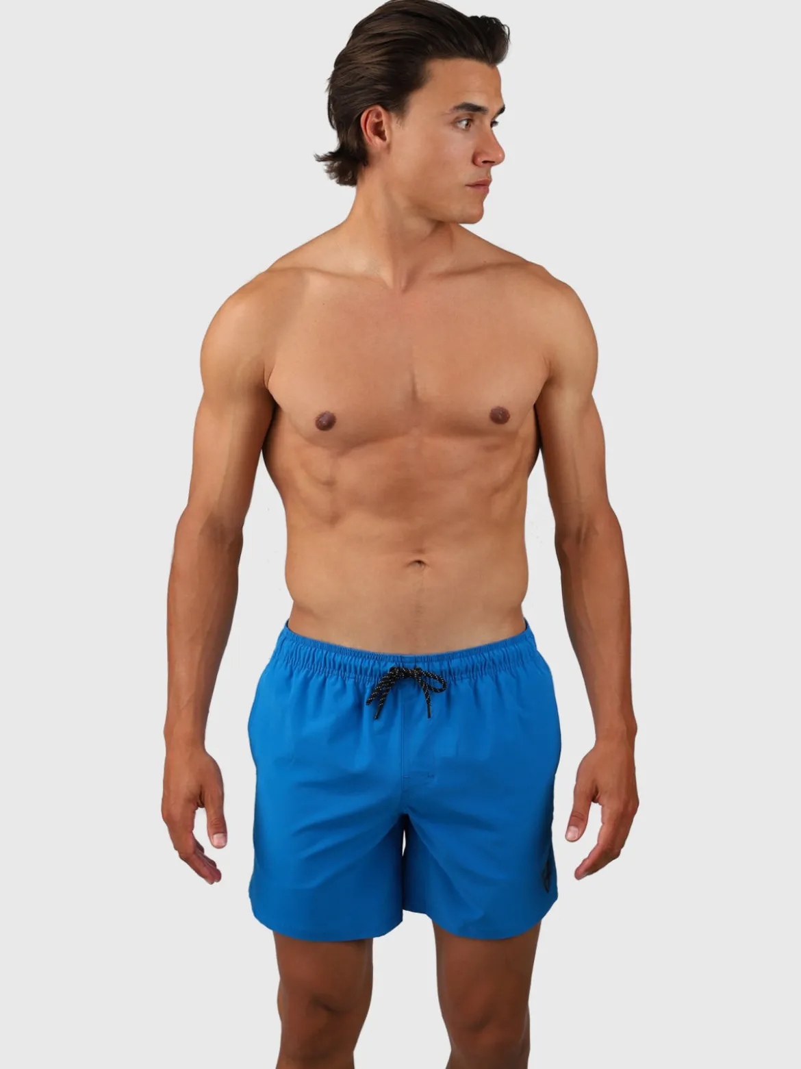 Bru-conic Heren Zwemshort | Neon Blauw
