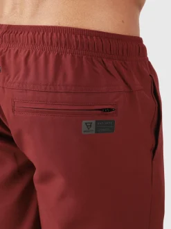 Bru-conic Heren Zwemshort | Rood