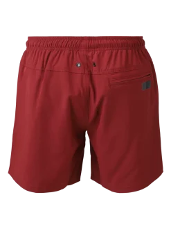 Bru-conic Heren Zwemshort | Rood