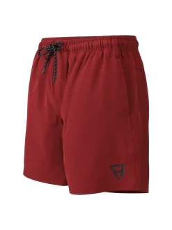 Bru-conic Heren Zwemshort | Rood