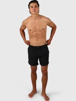 Bru-conic Heren Zwemshort | Zwart