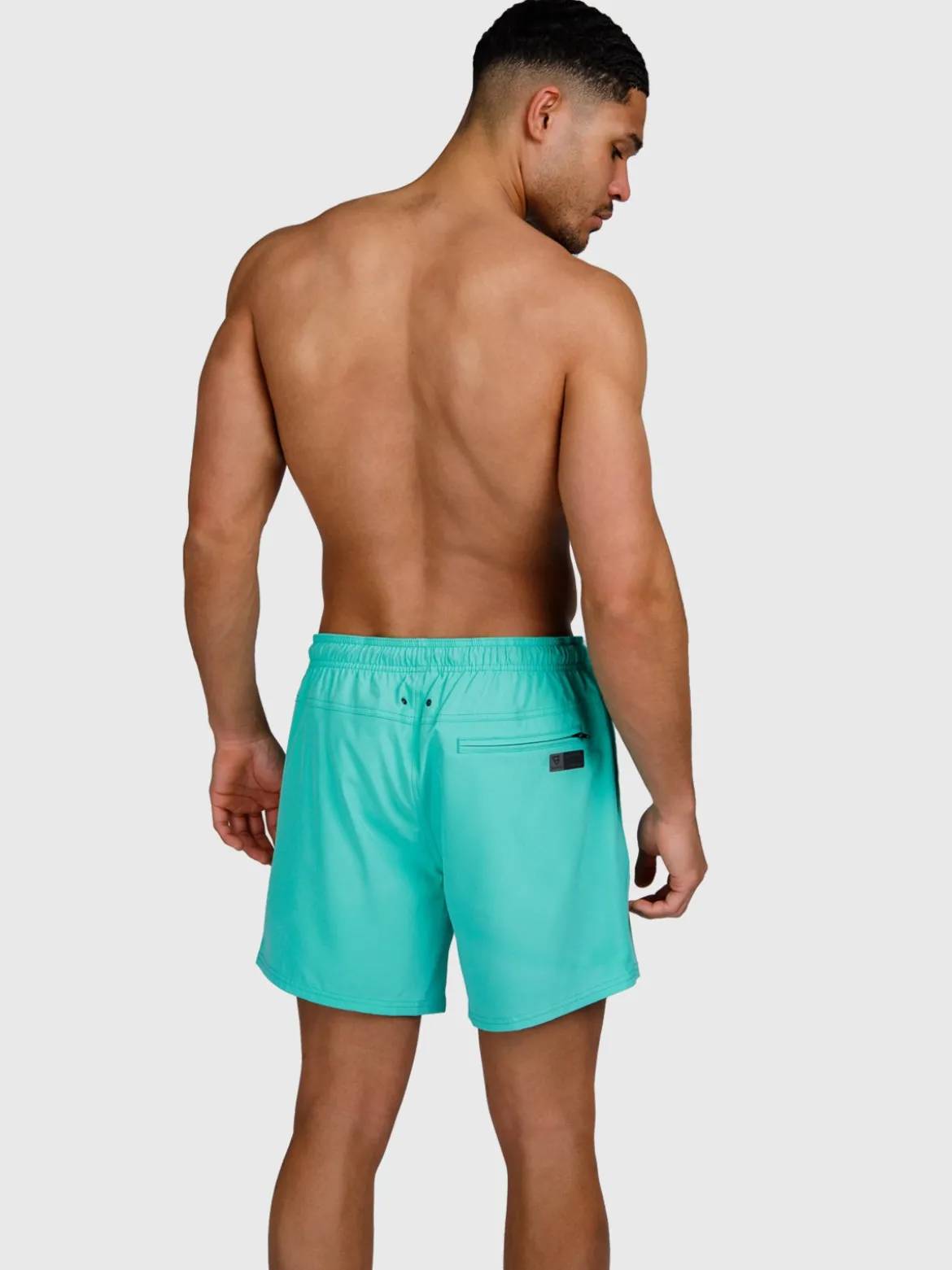 Bru-conic Men Swim Shorts | Carribean Green