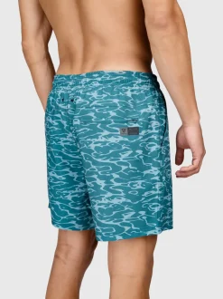 Bru-conic-Reflection Heren Zwem Shorts | Indigo Blue