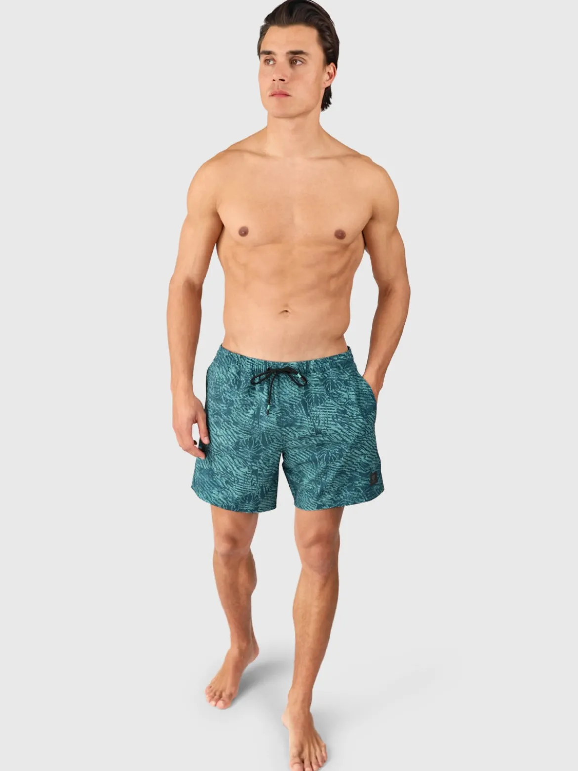 Bru-conic-Reflection Men Swim Shorts | Fuel Green