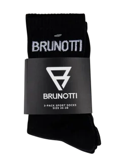 Brunotti 3-Pack Uni Sports Socks | Black