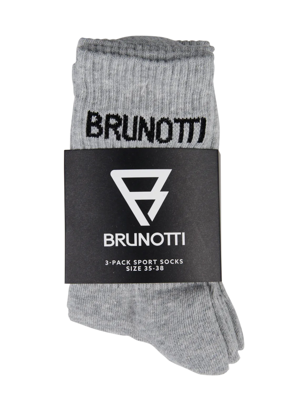 Brunotti 3-Pack Uni Sports Socks | Light Grey Melee