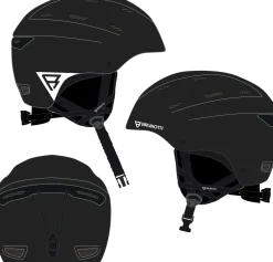 Buffalo Unisex Skihelm | Zwart