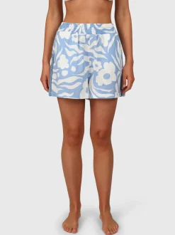 Candice-Swirl Dames Short | Bluebell