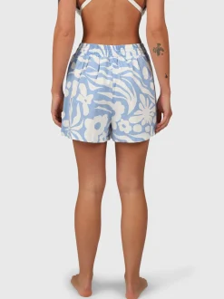 Candice-Swirl Dames Short | Bluebell
