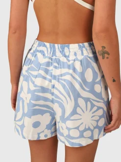Candice-Swirl Dames Short | Bluebell
