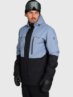 Casano Men Snow Jacket | Flint Stone