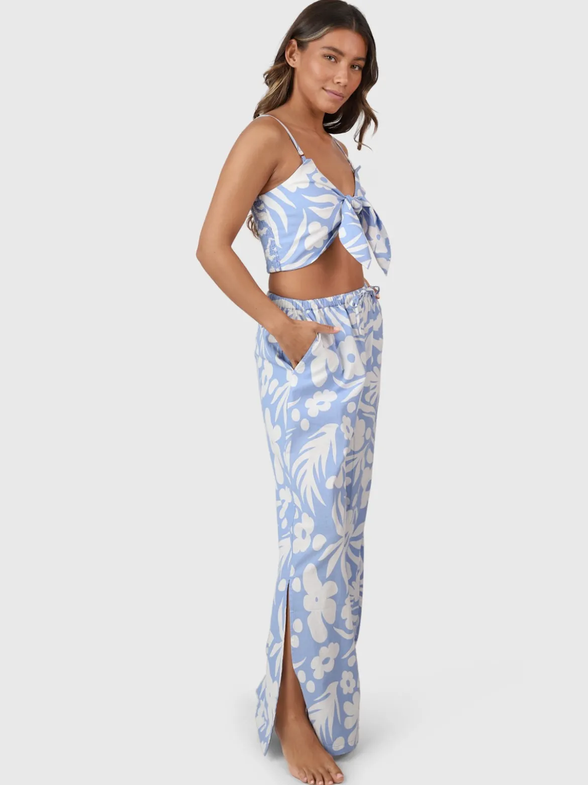 Catalin-Swirl Dames Broek | Bluebell