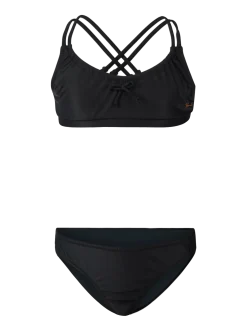 Ceralia Meisjes Bralette Bikini Set | Zwart