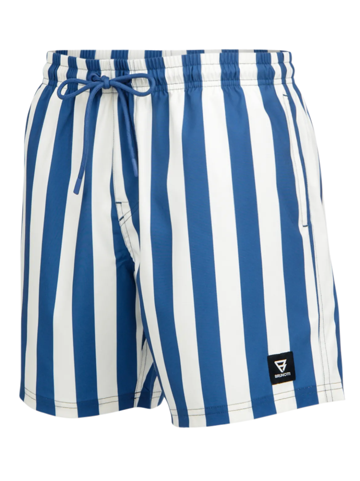 Cester-Big Stripe Heren Swim Shorts | True Navy