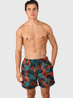 Cester-Leaves Heren Zwemshort | Fuel Green