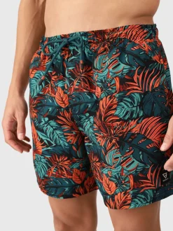 Cester-Leaves Heren Zwemshort | Fuel Green