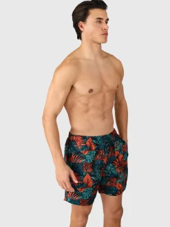 Cester-Leaves Heren Zwemshort | Fuel Green