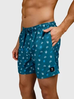 Cester-Mini Heren Swim Shorts | Kingfisher Blue