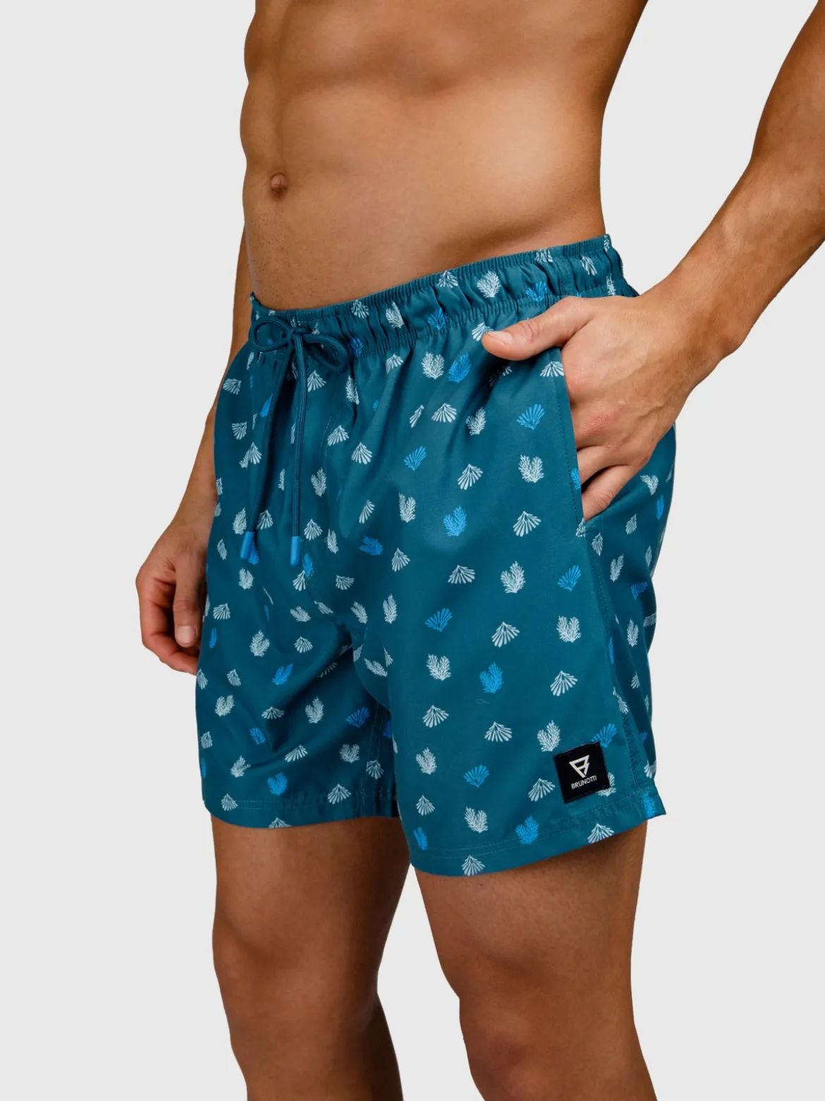 Cester-Mini Heren Swim Shorts | Kingfisher Blue
