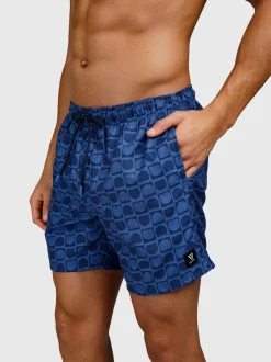 Cester-Mini Heren Swim Shorts | Indigo Blue