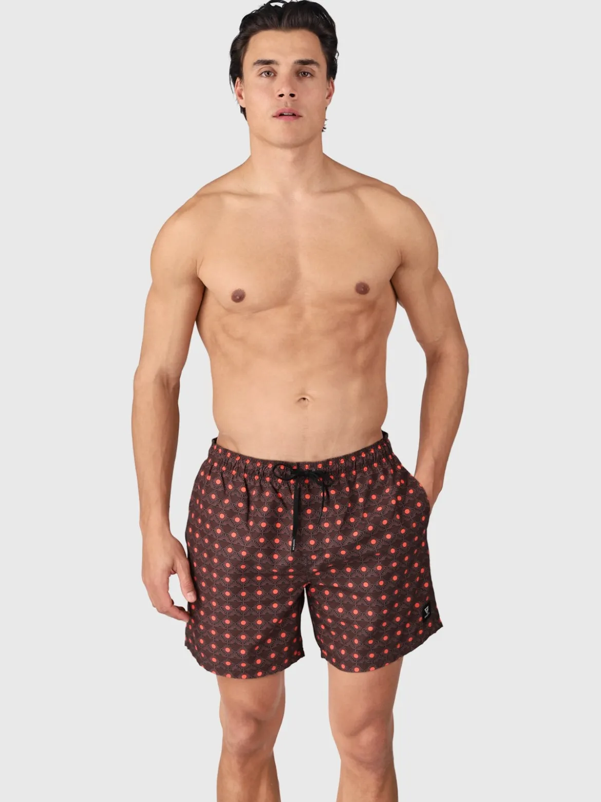 Cester-Mini Men Swim Shorts | Memories Of The Sun Pirate Black