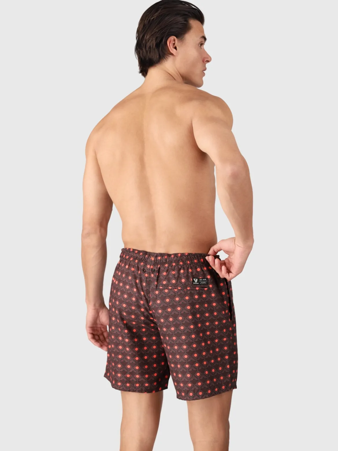 Cester-Mini Men Swim Shorts | Memories Of The Sun Pirate Black
