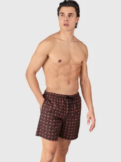 Cester-Mini Men Swim Shorts | Memories Of The Sun Pirate Black