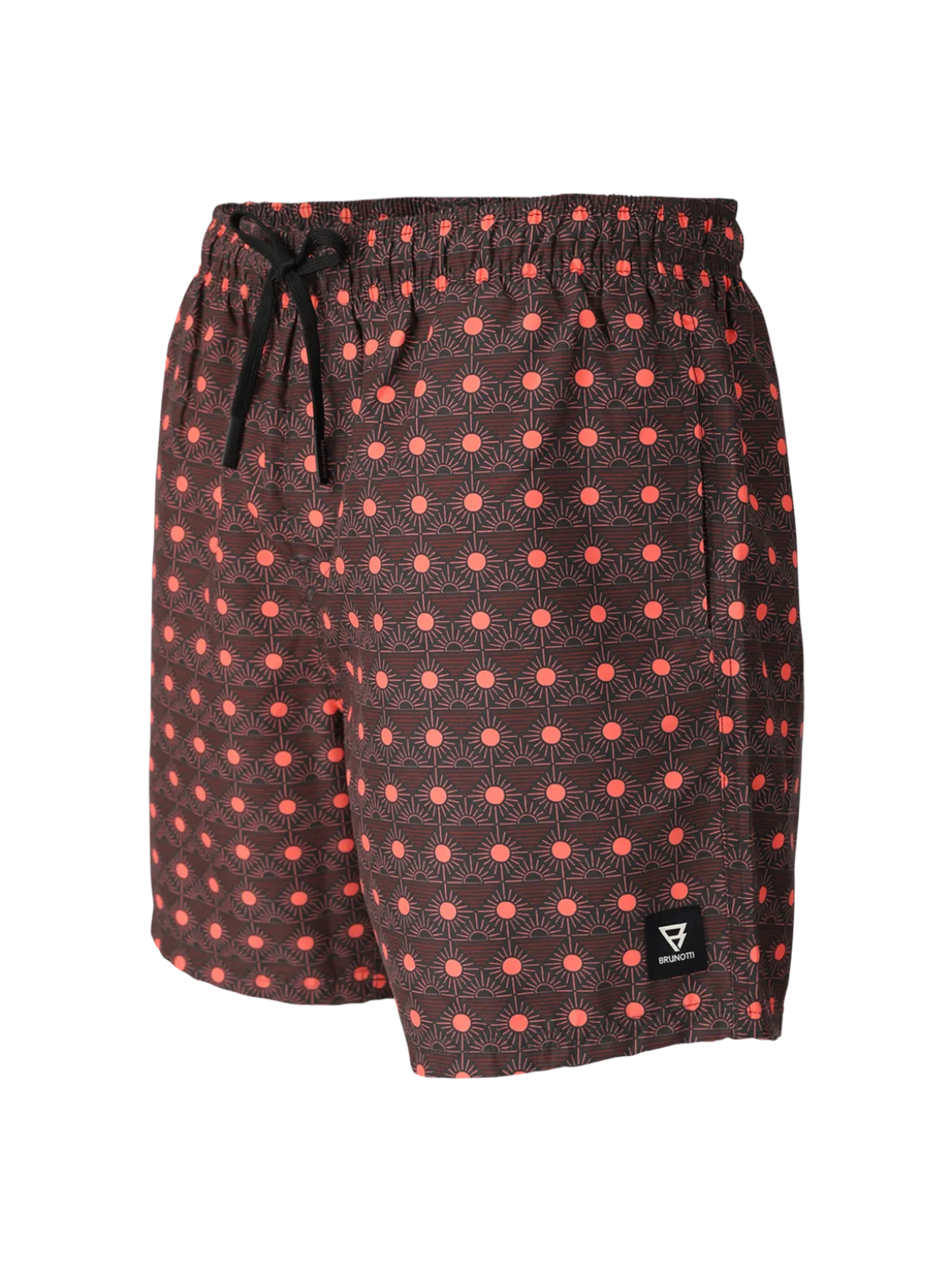Cester-Mini Men Swim Shorts | Memories Of The Sun Pirate Black