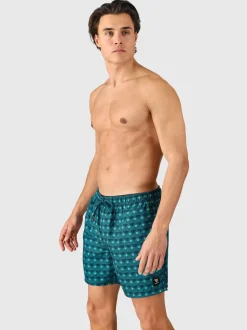 Cester-Mini Men Swim Shorts | Memories Of The Sun Fuel Green
